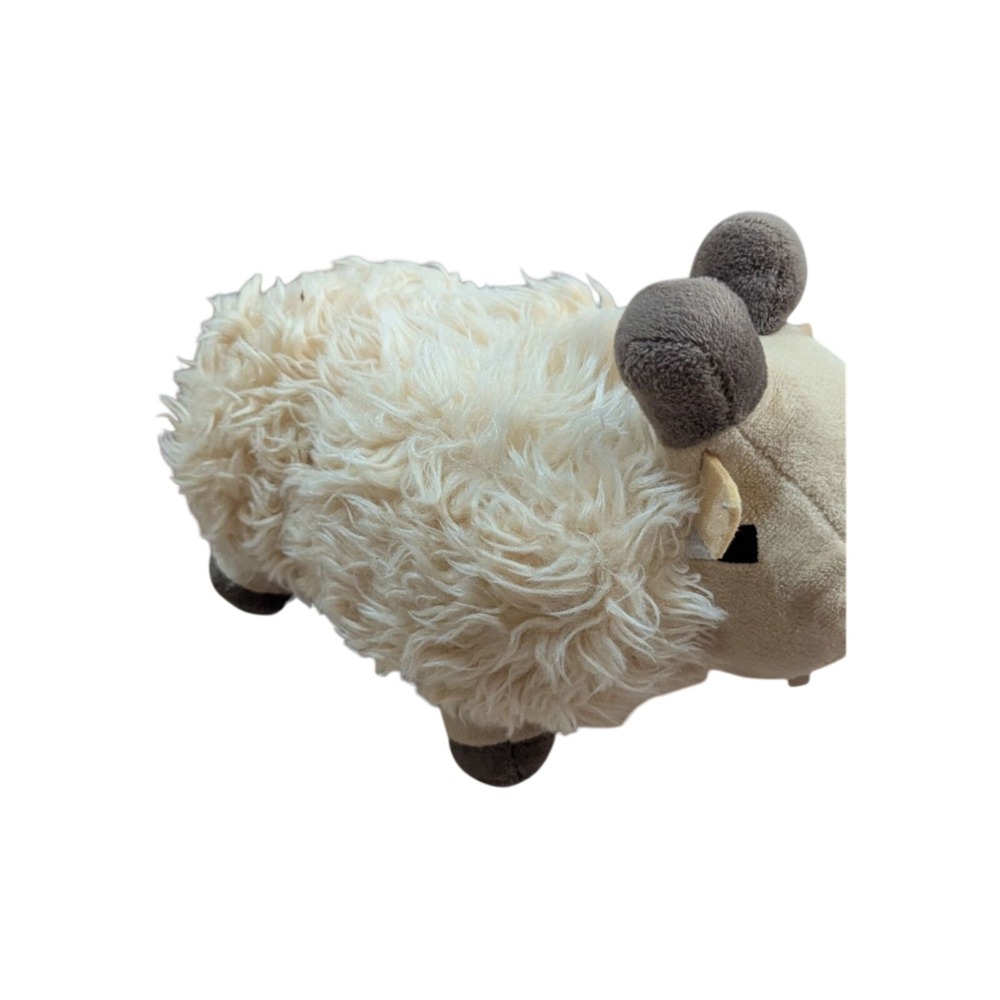 Mattel Minecraft Goat Plush Toy 9" Beige & Brown Stuffed Animal